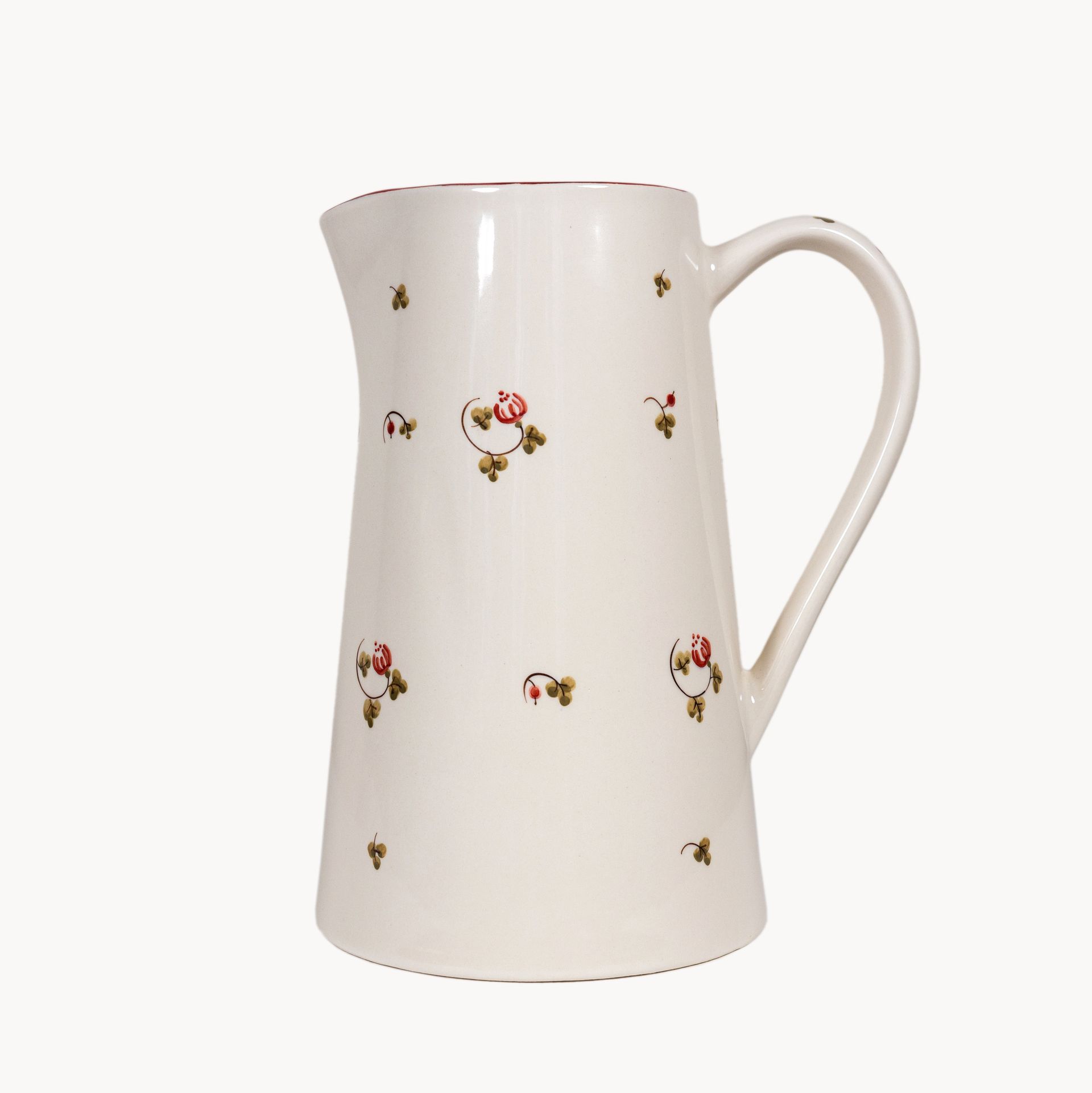 Кувшин конический "Шиповник" #1