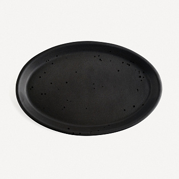 Блюдо овальное "Оникс" #