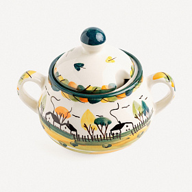 Сахарница &quot;Домики&quot;