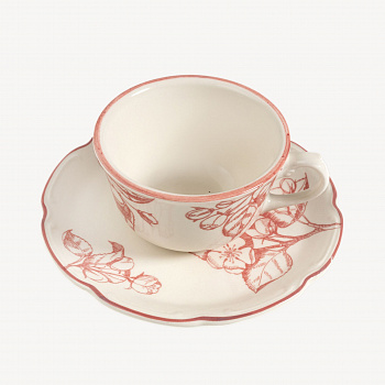 Чайная пара "Яблони в розовом" #