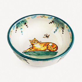 Тарелка глубокая без полей &quot;Кот и К&quot;