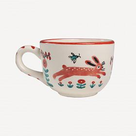 Чашка. Зайцы