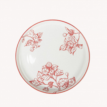 Тарелка с бортом (Модус) "Яблони в розовом" #