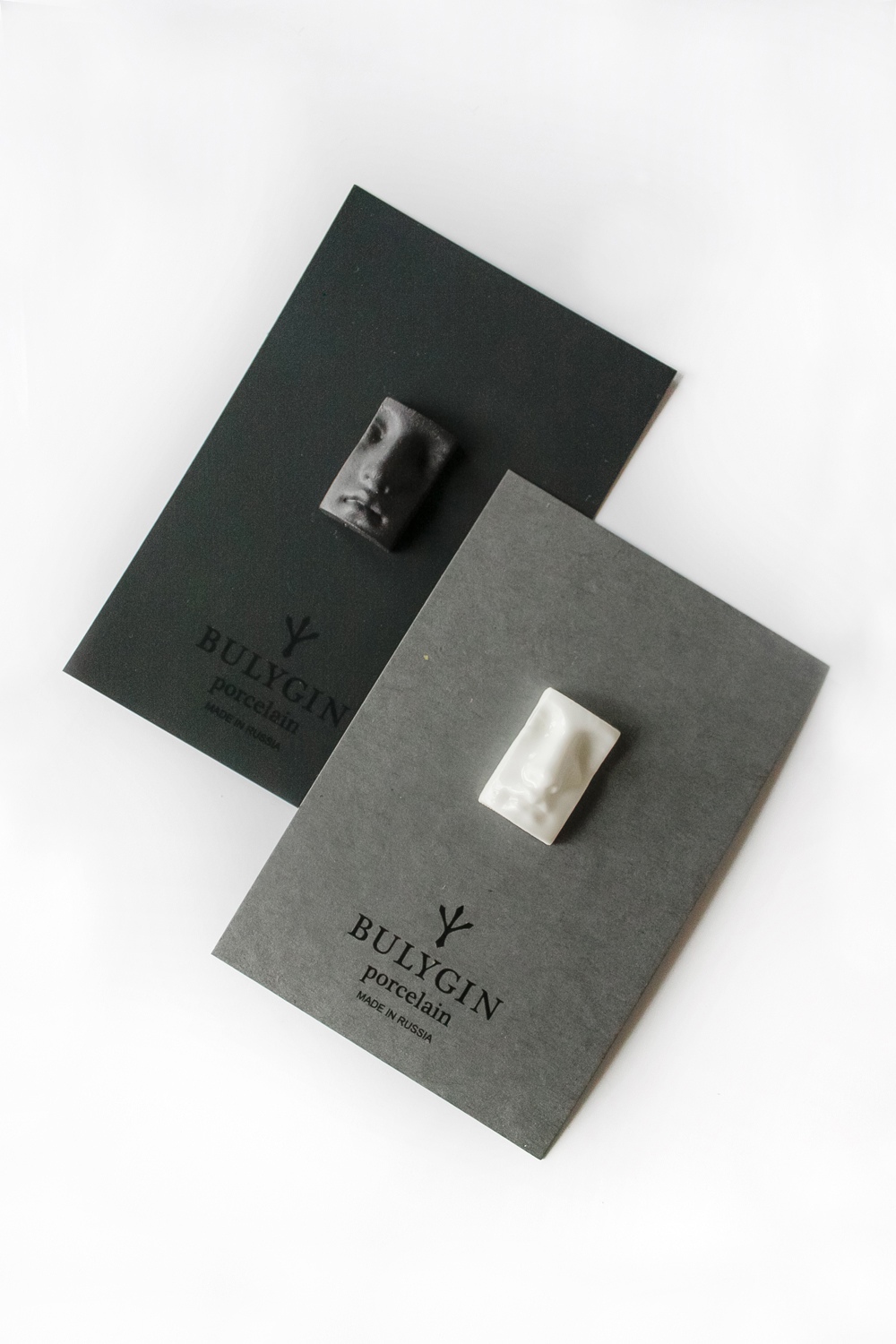 Брошь Нос античный #1