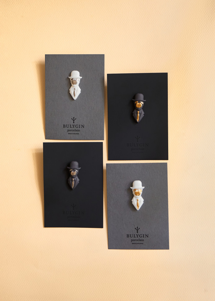 Брошь Магритт #1