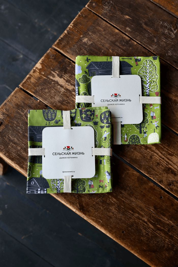 Скатерть. Серия Сельская жизнь. Зеленая деревня, Соня Уткина #3