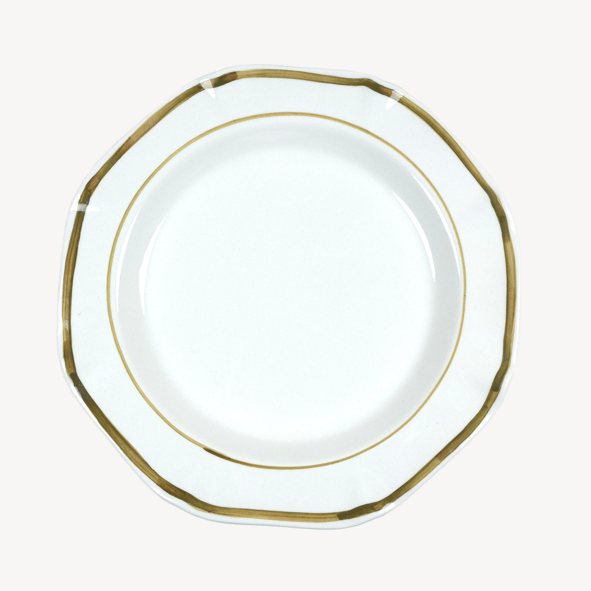 Тарелка &quot;Нерль. Ягодная&quot; Крыжовник (широкая отводка) #1