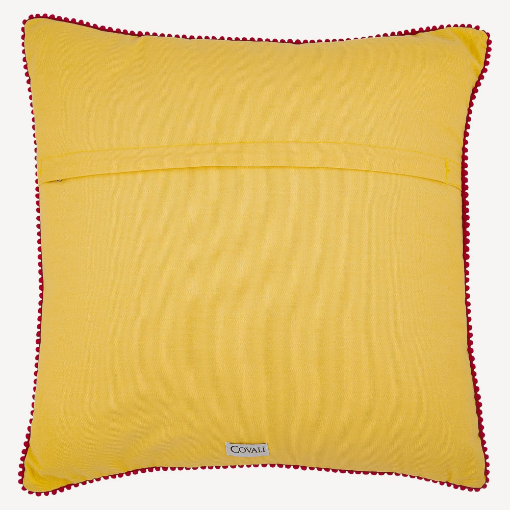 Подушка декоративная с вышивкой #1