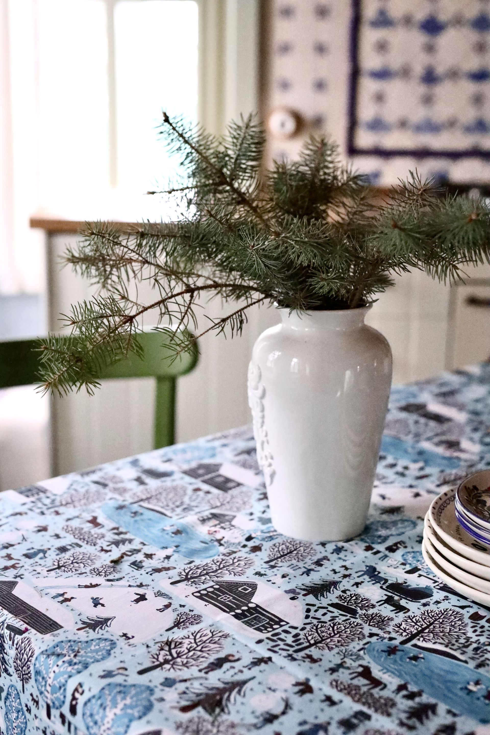 Скатерть. Серия Деревня. Зима, Соня Уткина #2