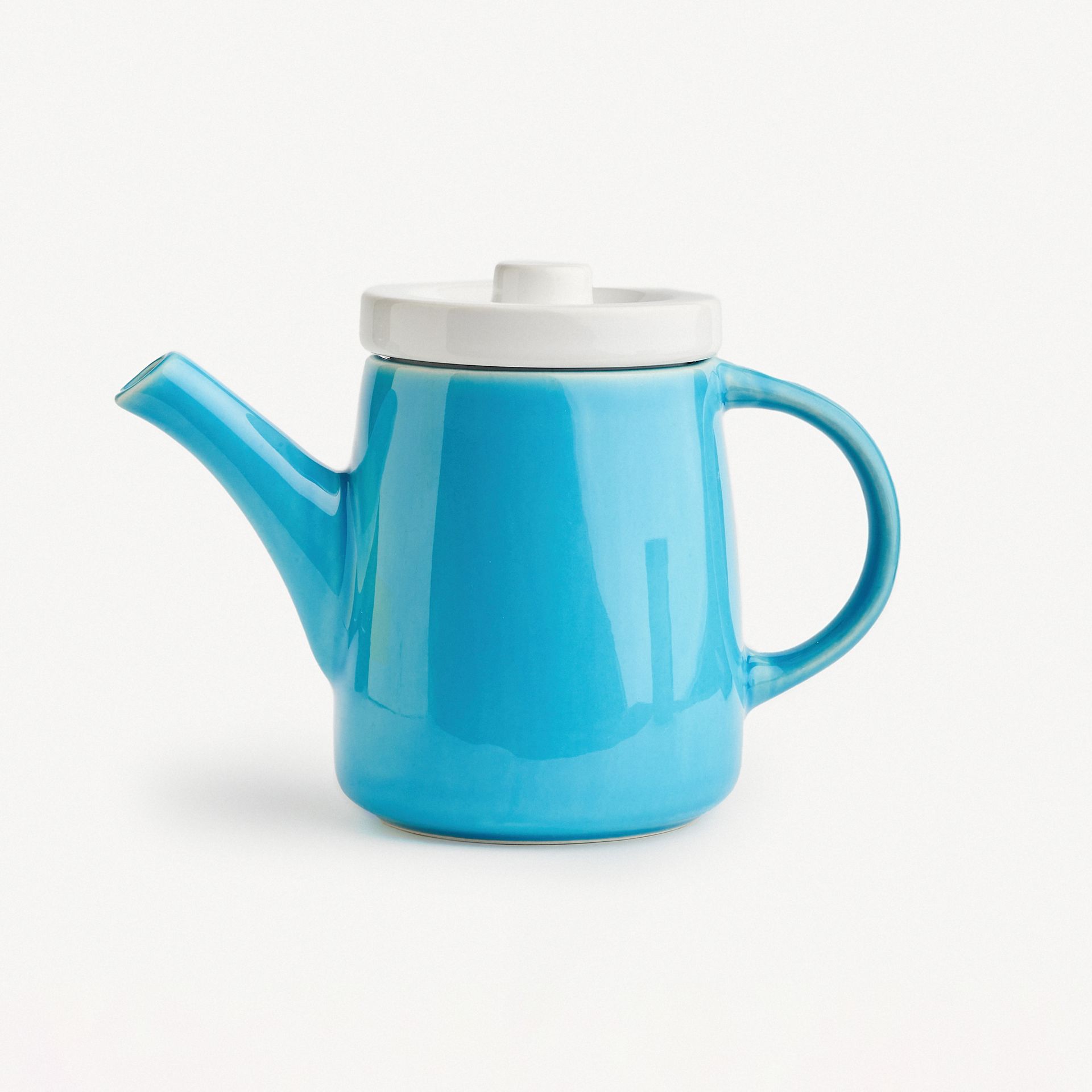 Чайник конический "Лазурь белая" #2