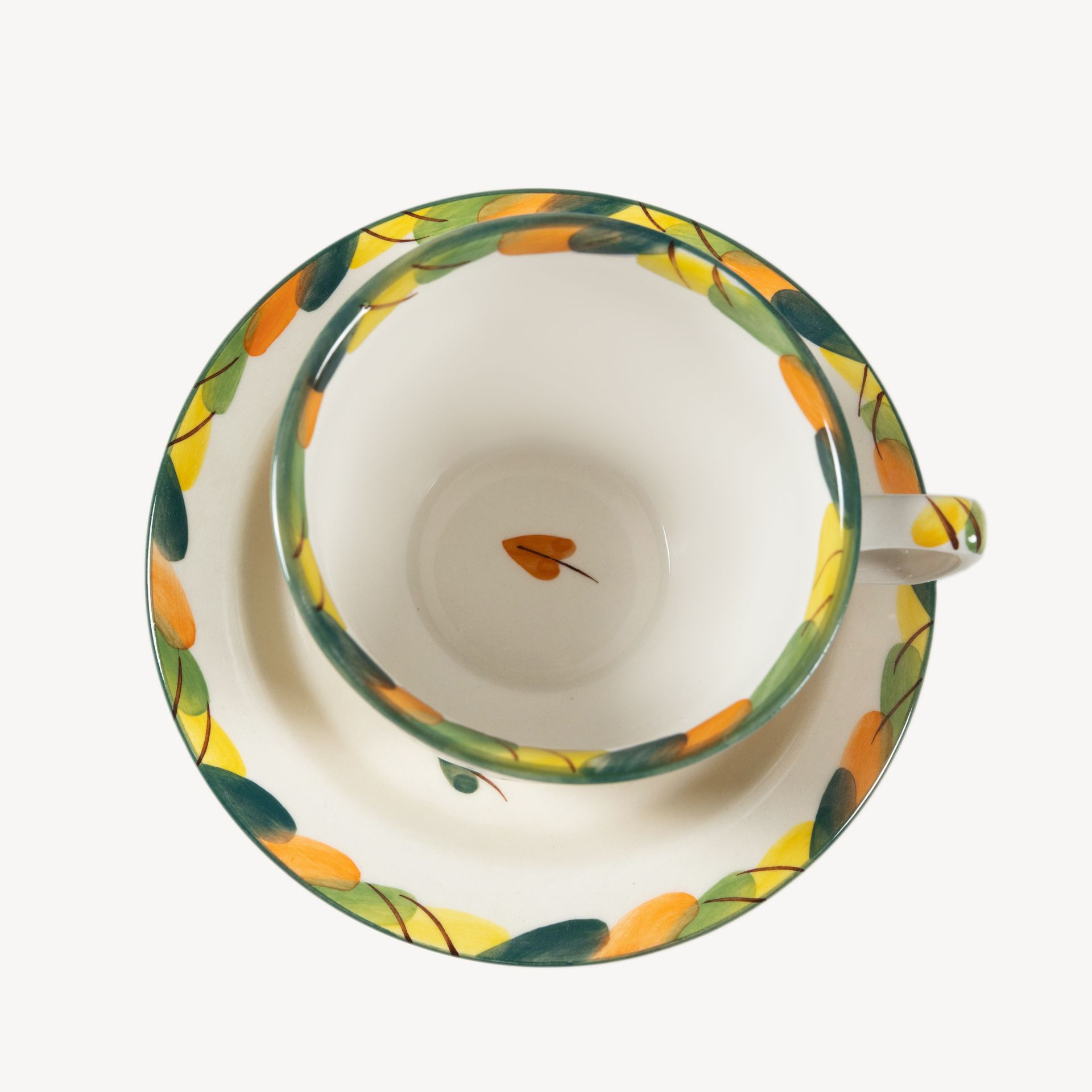 Чайная пара классическая &quot;Домики&quot; #2