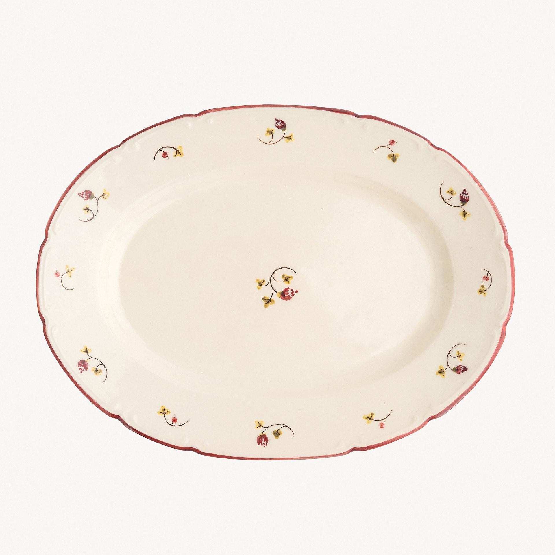 Блюдо овальное &quot;Шиповник&quot; #0