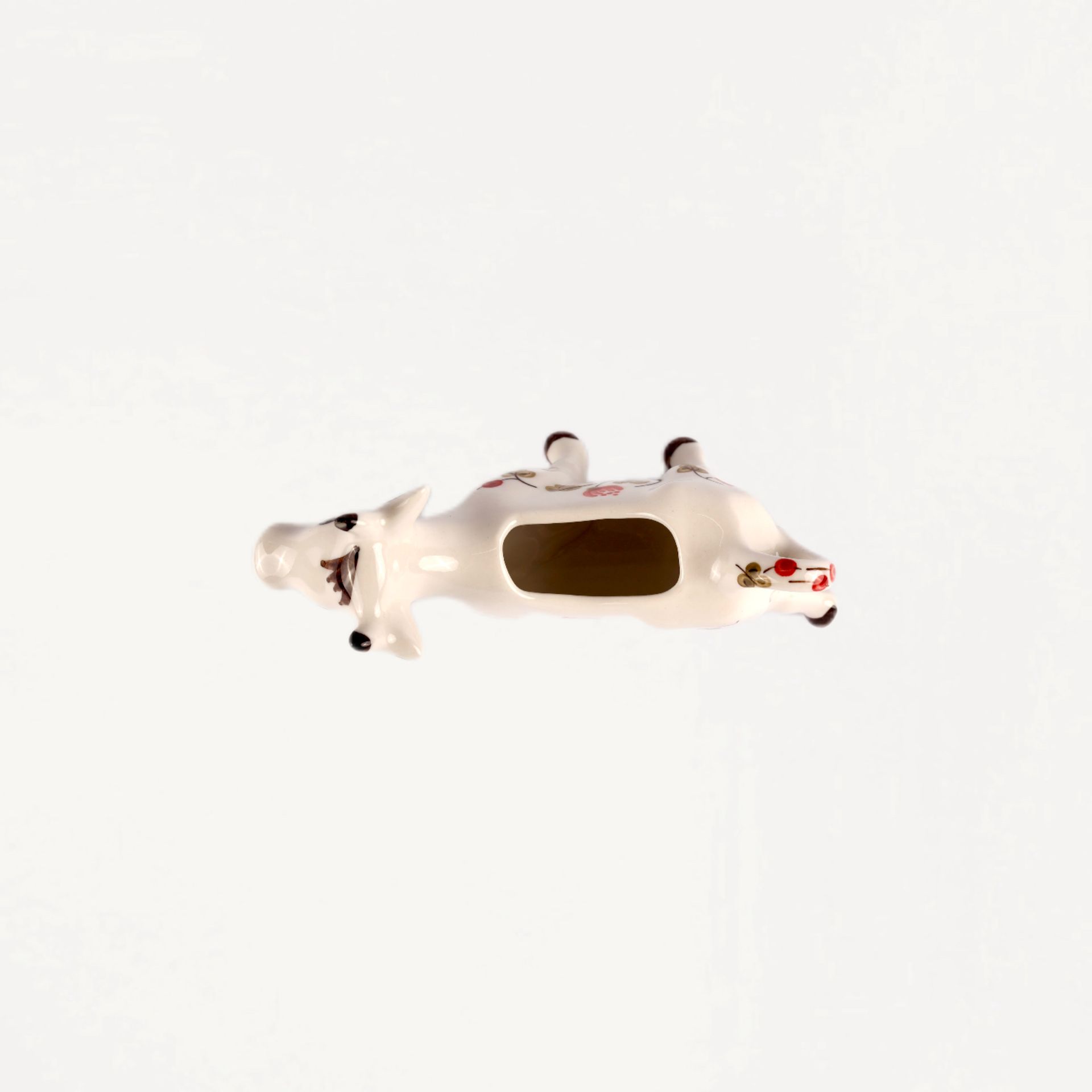 Сливочник Корова "Шиповник" #3