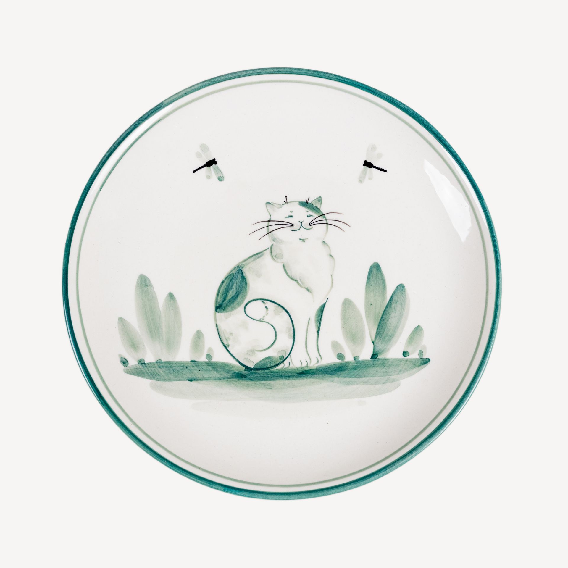 Тарелка без полей &quot;Кот Тихон&quot; #0