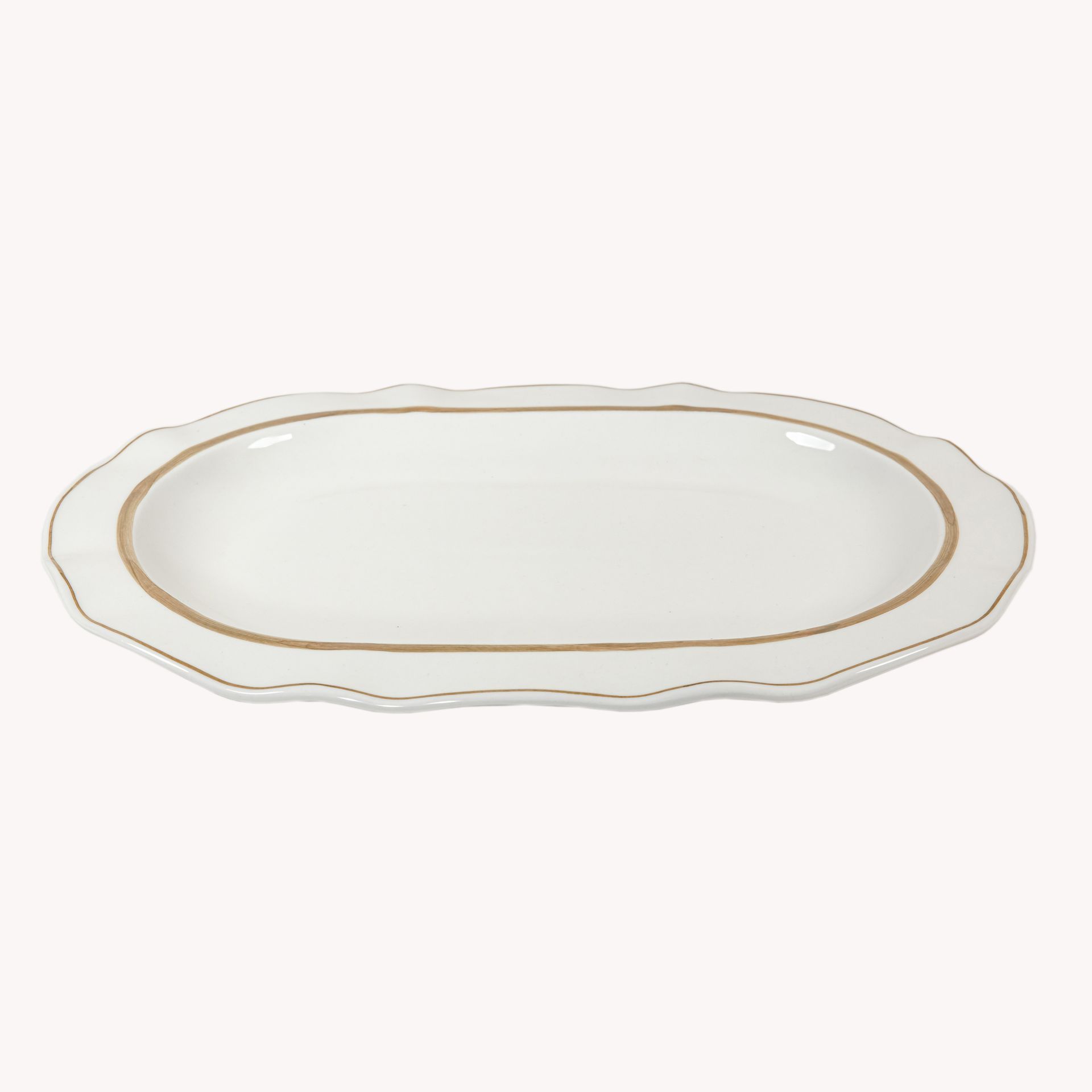 Блюдо овальное "Нерль. Ягодная" Крыжовник #1