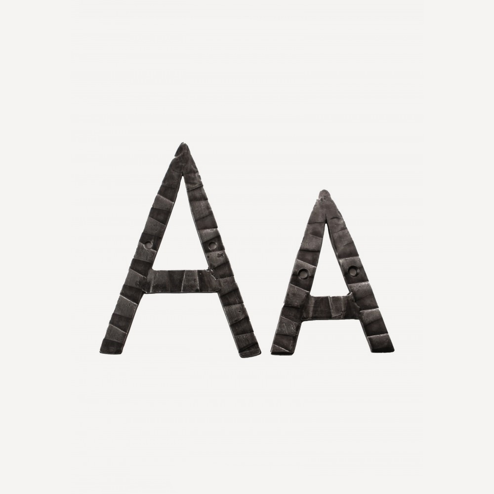 Кованая буква &quot;А&quot; #0