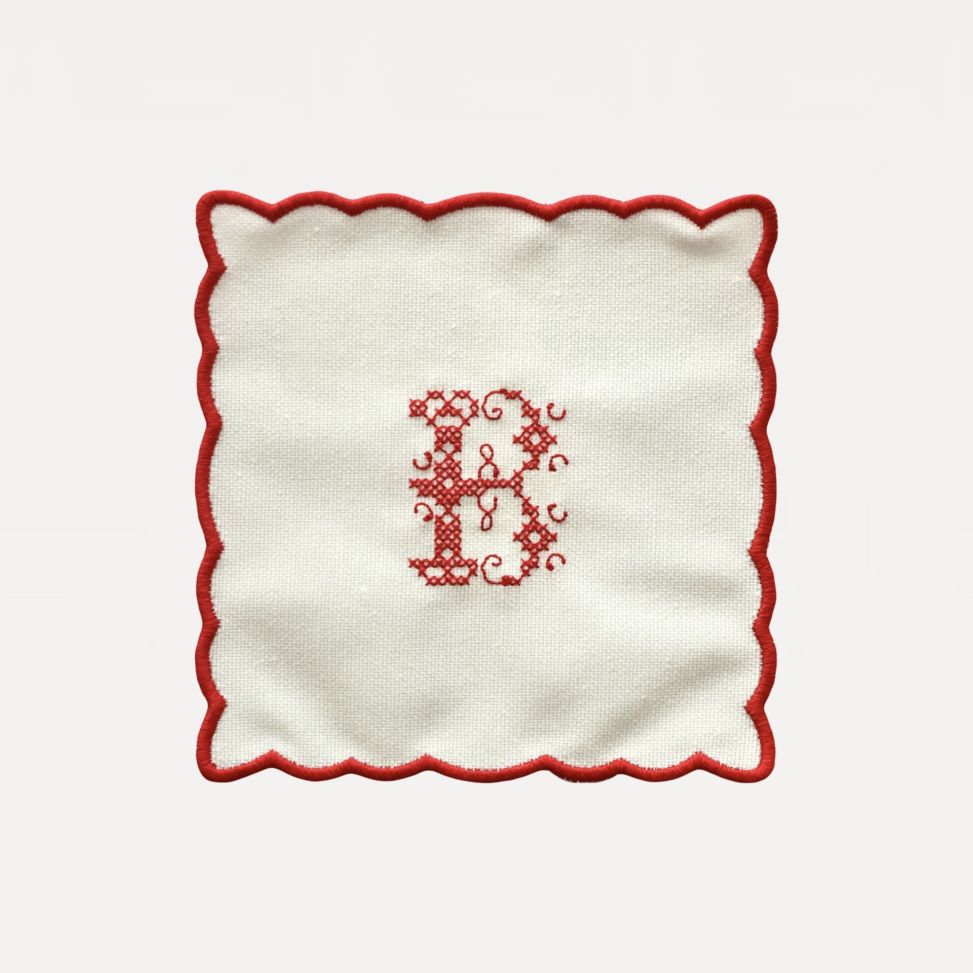 Салфетка под стакан "Костер" (коллекция Алфавит) #1