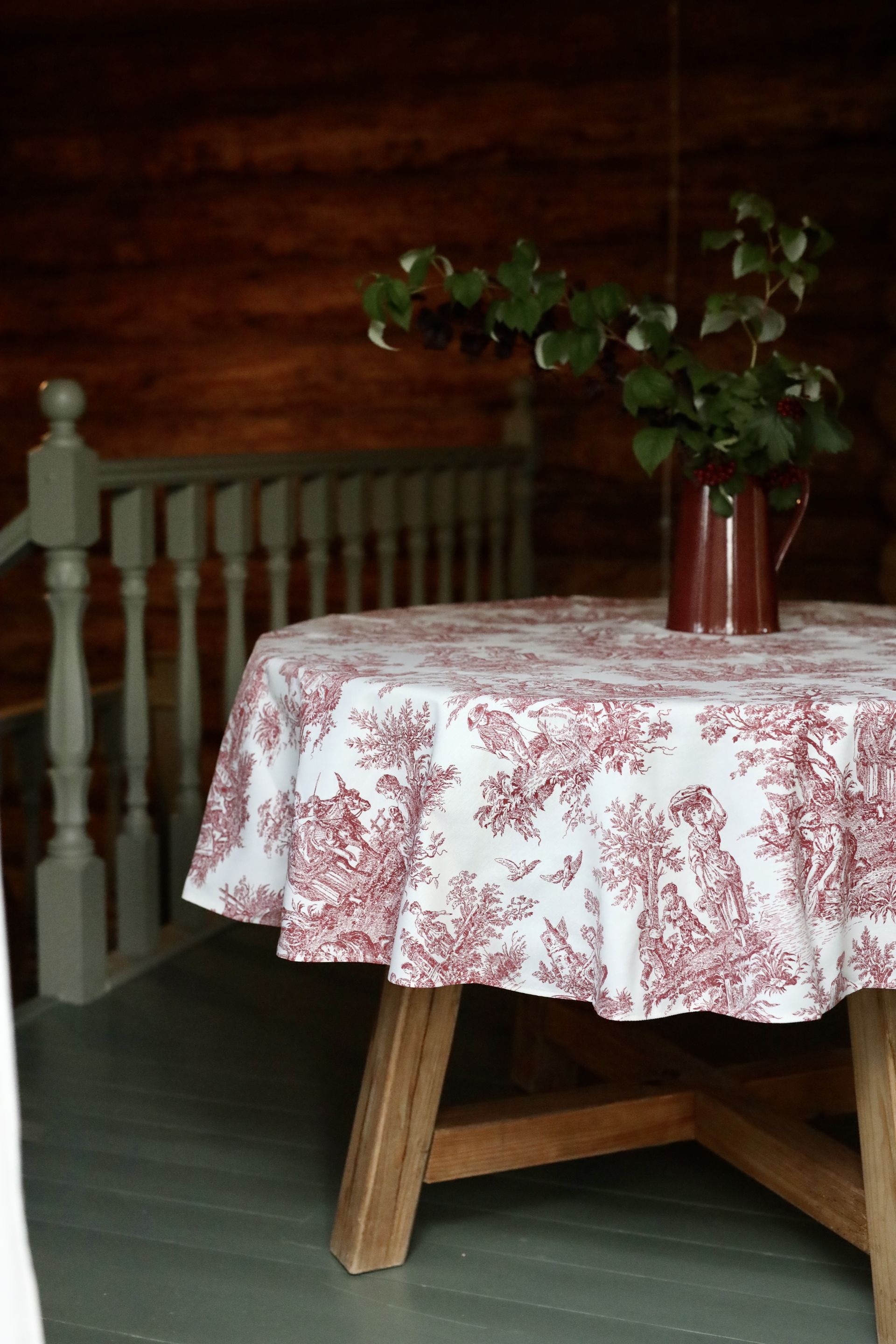 Скатерть круглая #1