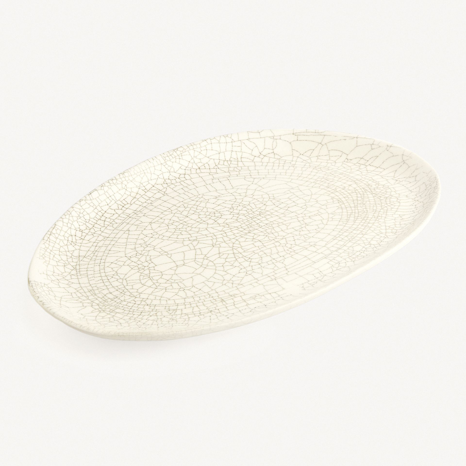 Блюдо овальное ассиметричное &quot;Спайдер&quot; #0