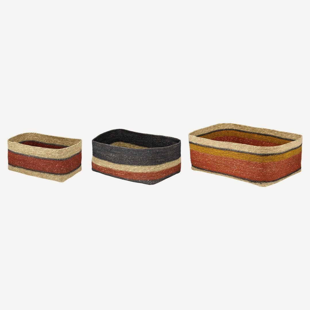 Набор корзинок (джут) #0