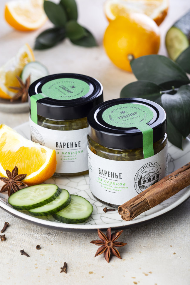 Варенье из огурцов с лимоном, апельсином и пряностями #1