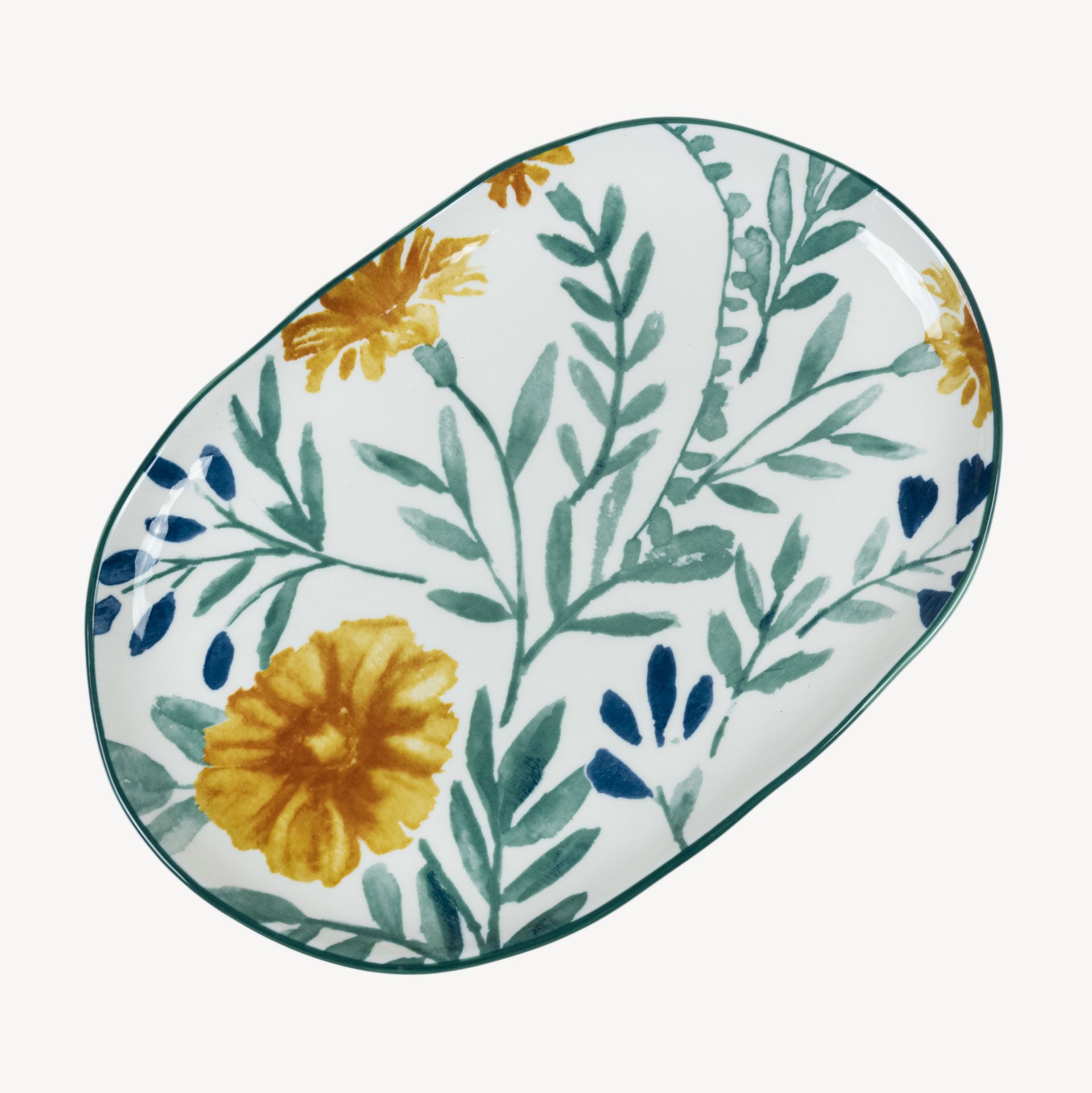 Блюдо овальное &quot;Луга&quot; #1