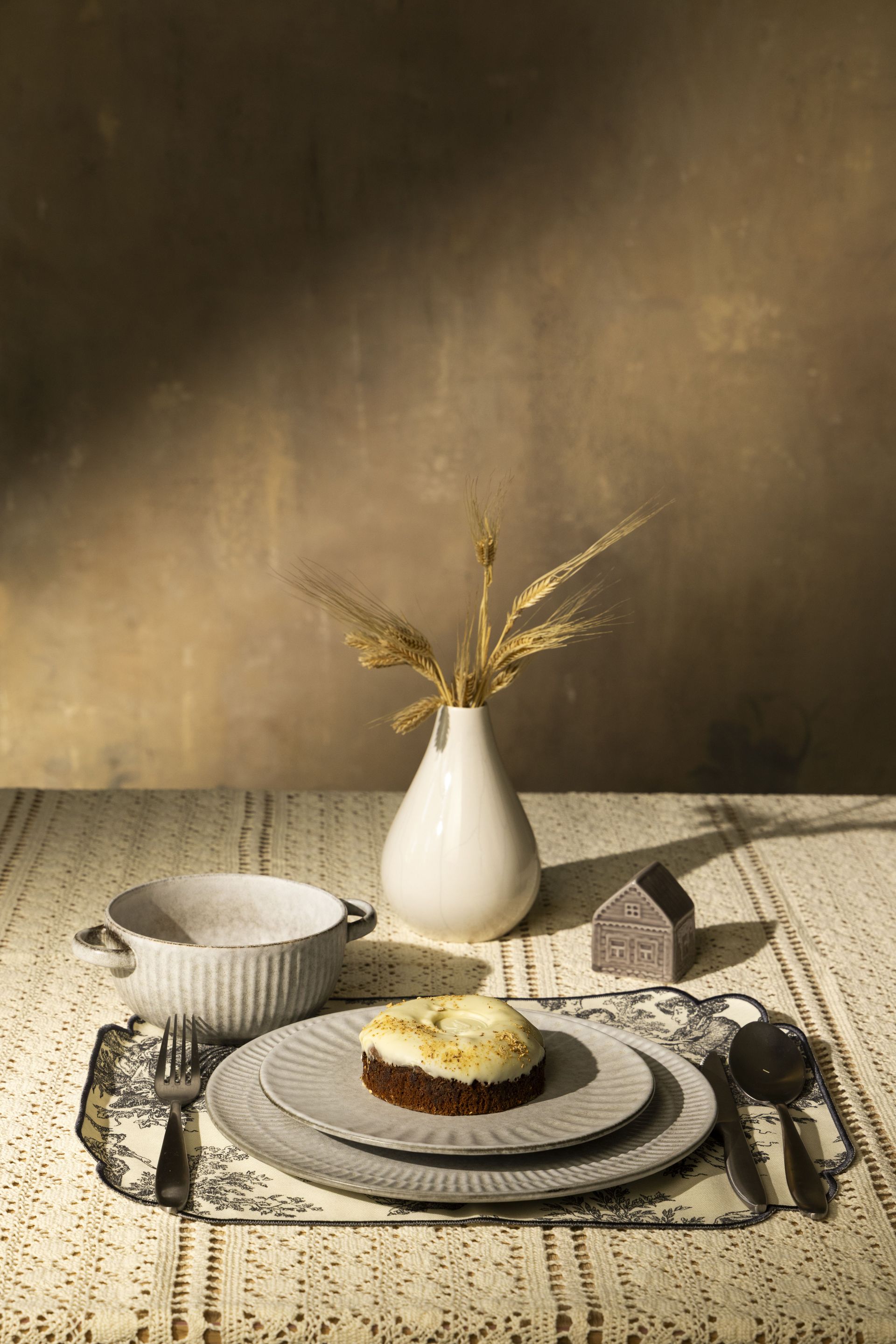 Тарелка плоская "Ритм" #9