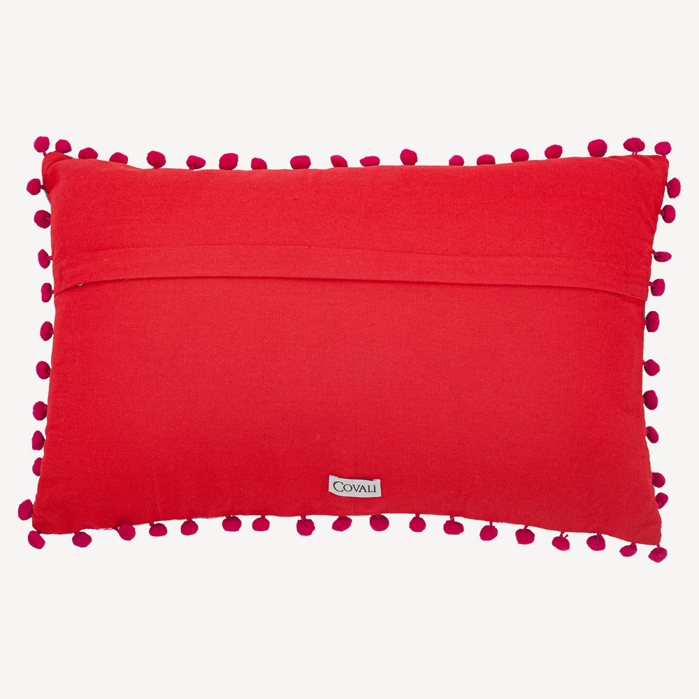 Подушка декоративная с вышивкой #1