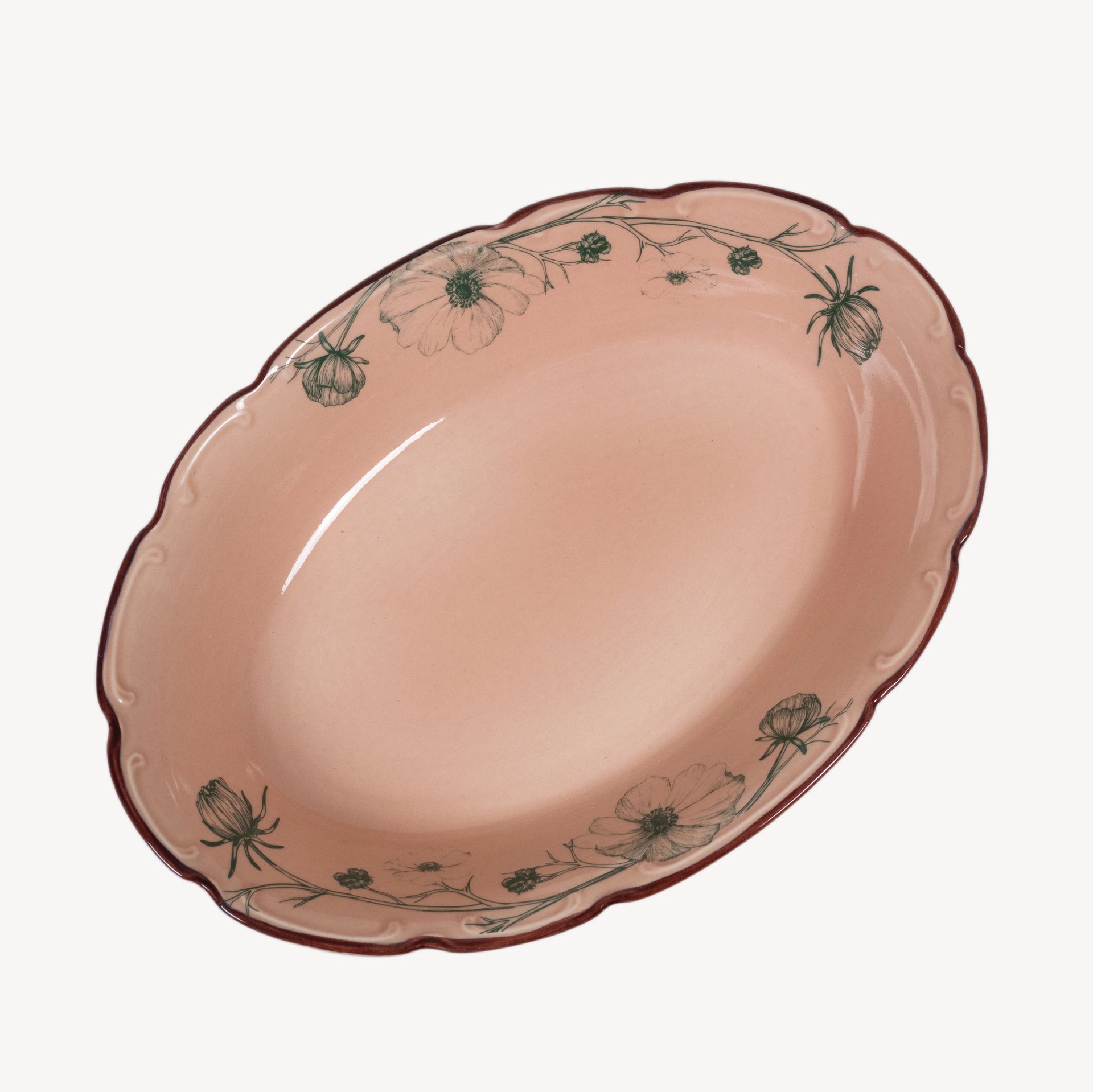 Салатник овальный &quot;Космея&quot; день 12.00 #0