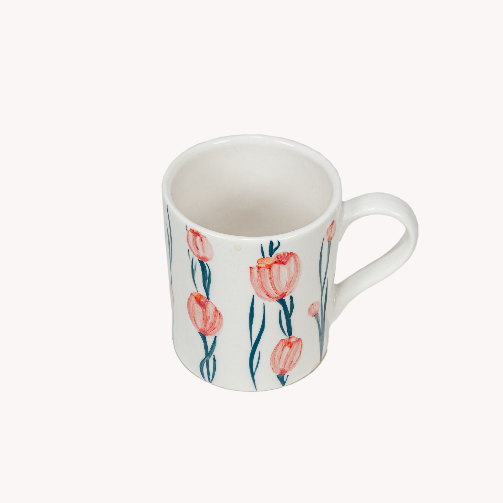 Кружка цилиндрическая &quot;Тюльпаны&quot; #0