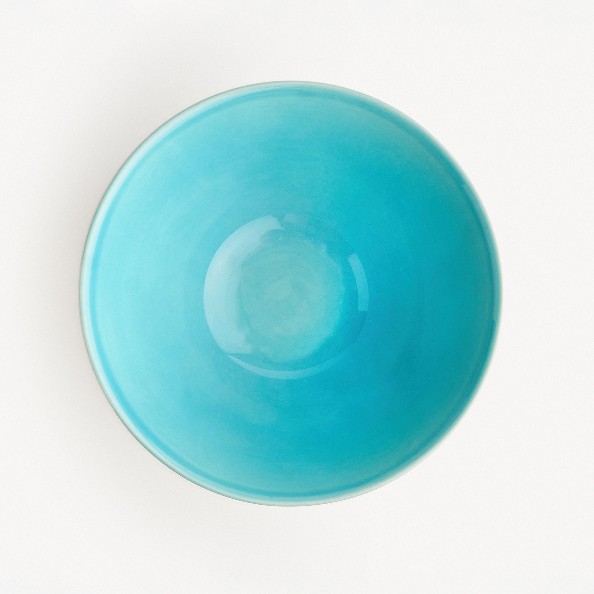 Тарелка глубокая (Сибирь) &quot;Лазурь белая&quot; #1