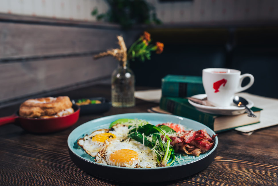 Тарелка с бортом (Модус) &quot;Лазурь черная&quot; #2