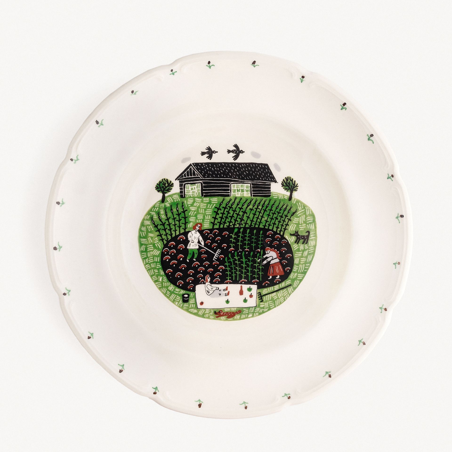 Тарелка суповая &quot;Жатва&quot; #1