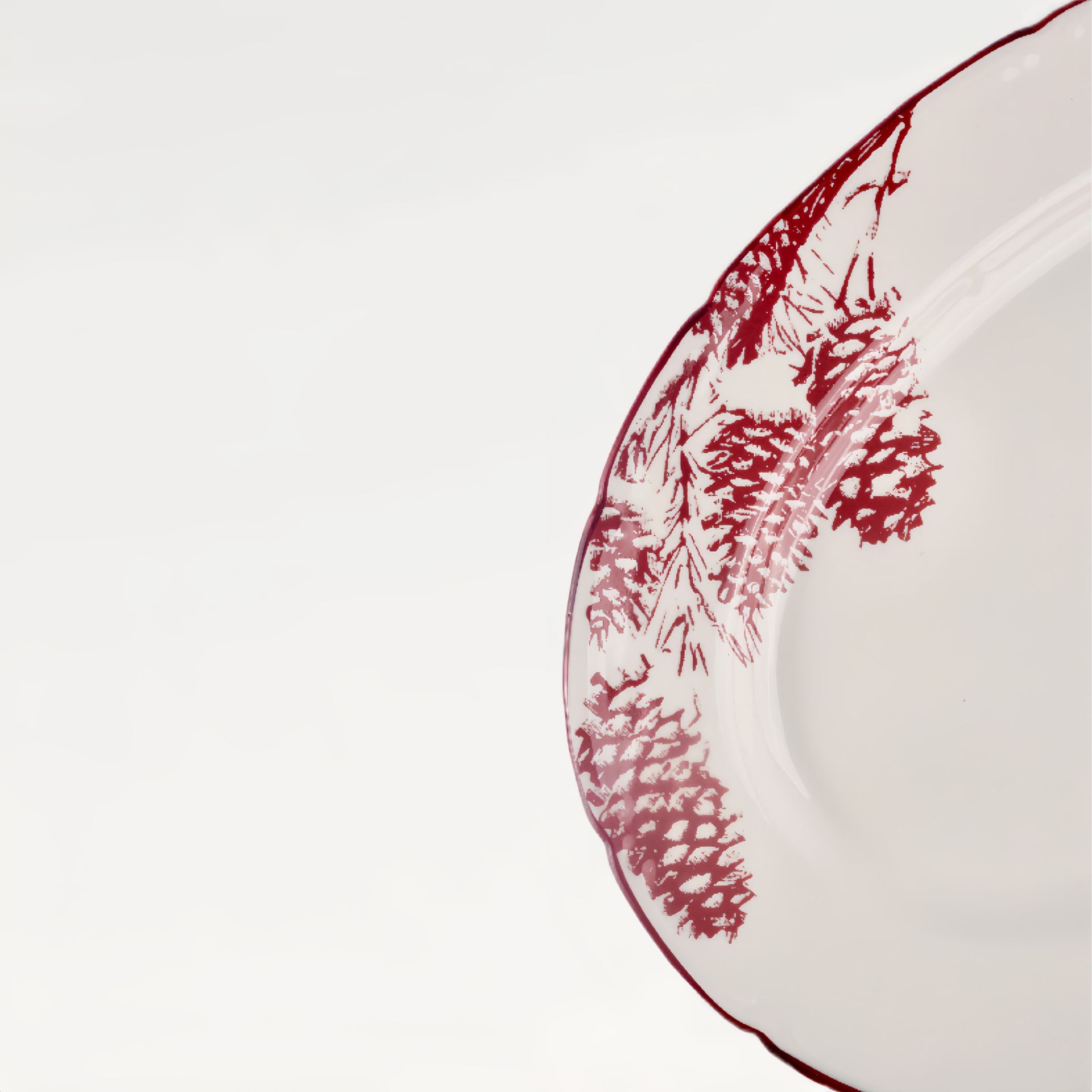 Блюдо овальное &quot;Снегирь&quot; #4