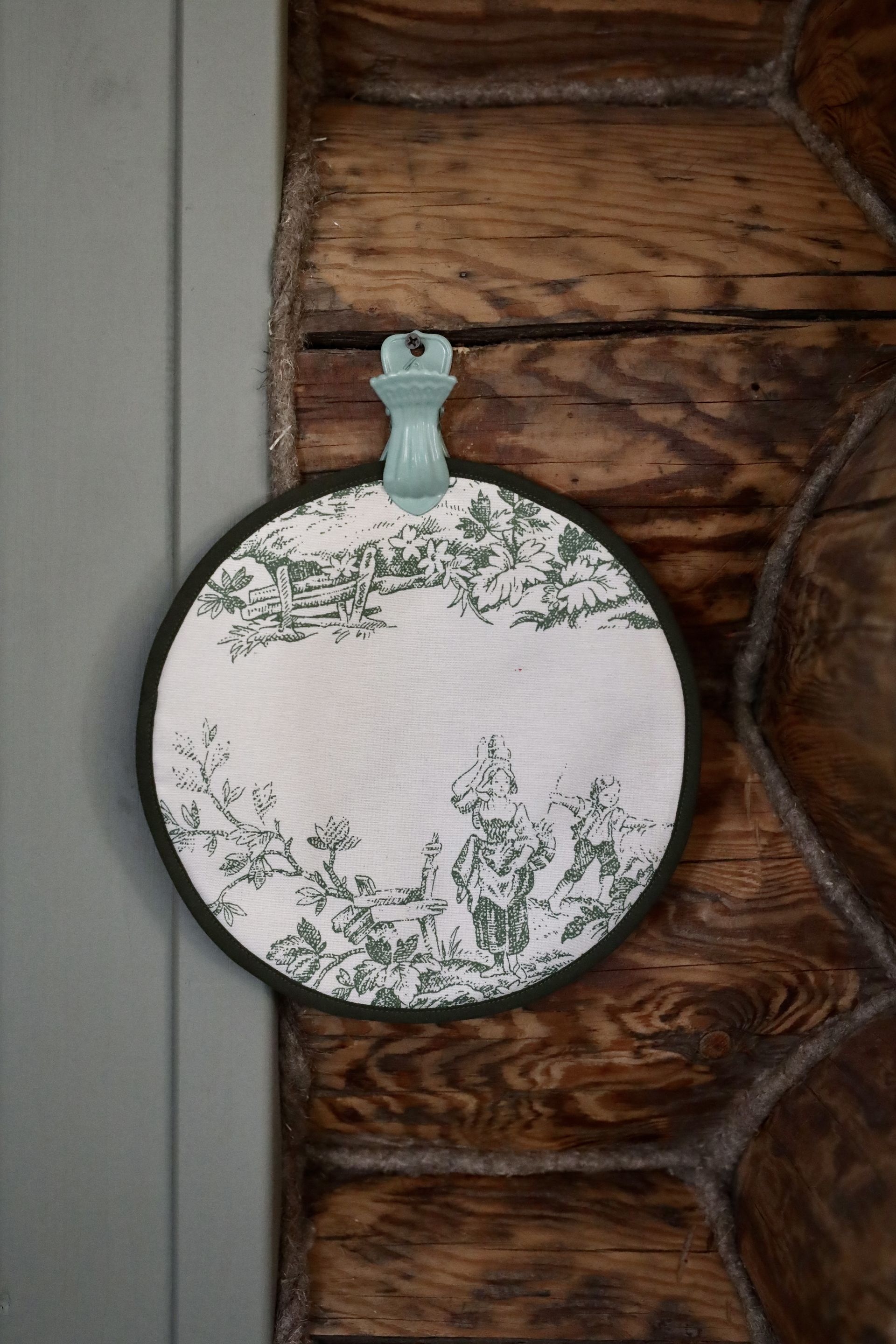 Прихватка круглая #0