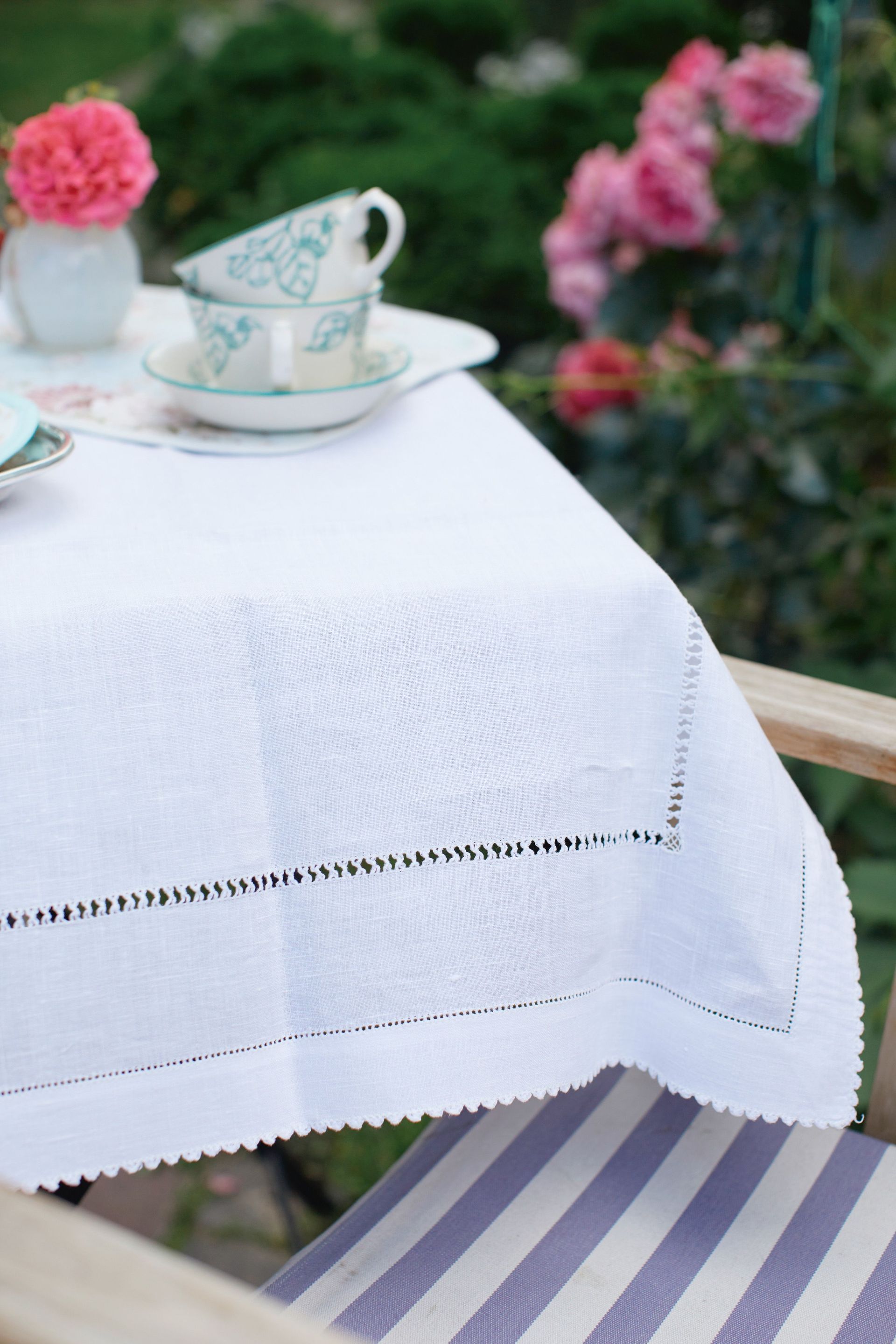 Тарелка плоская с полями "Яблони" #17