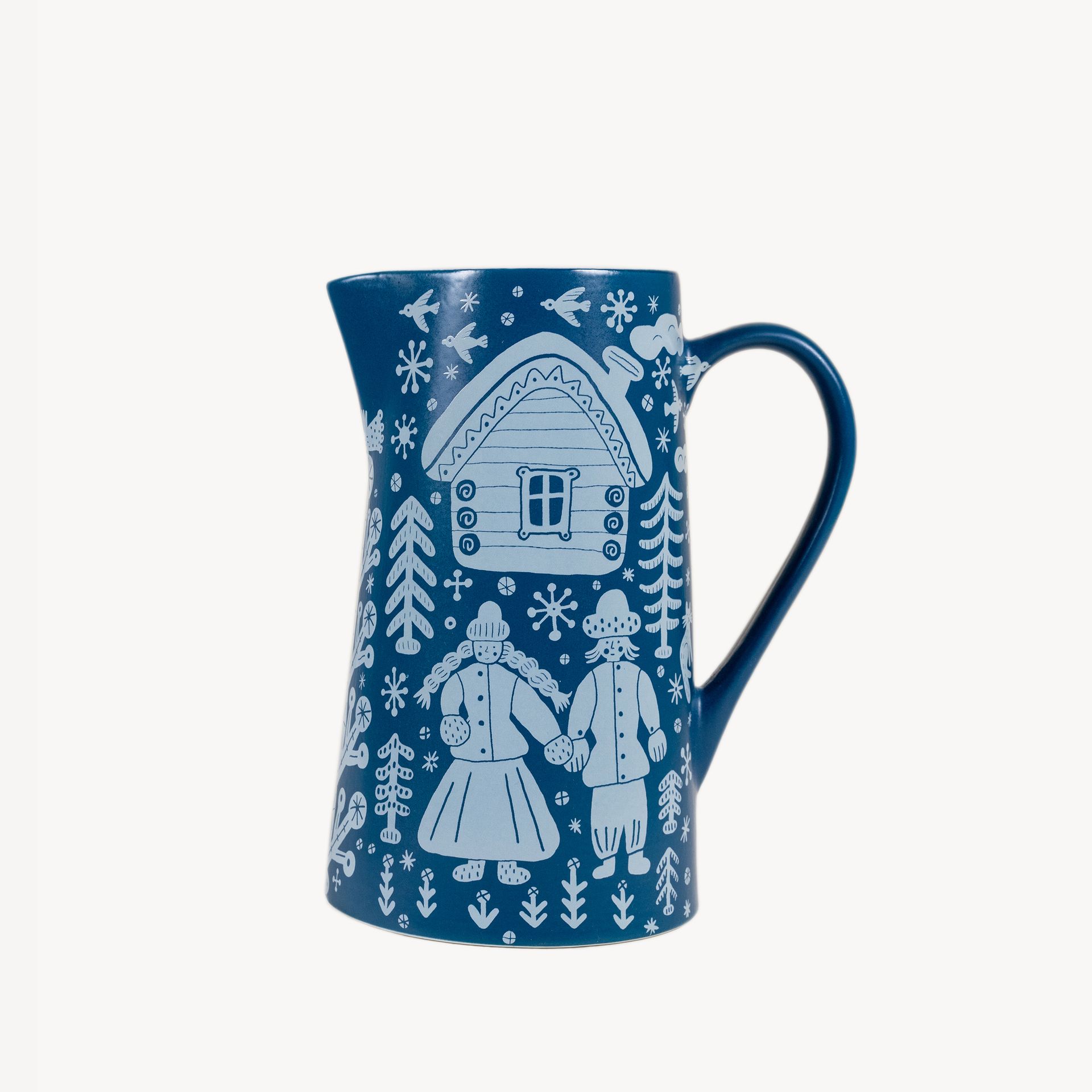 Кувшин конический «Прогулка» #1