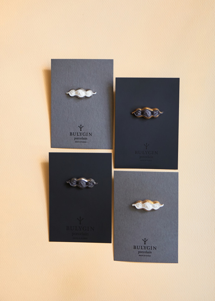 Брошь Горох #1