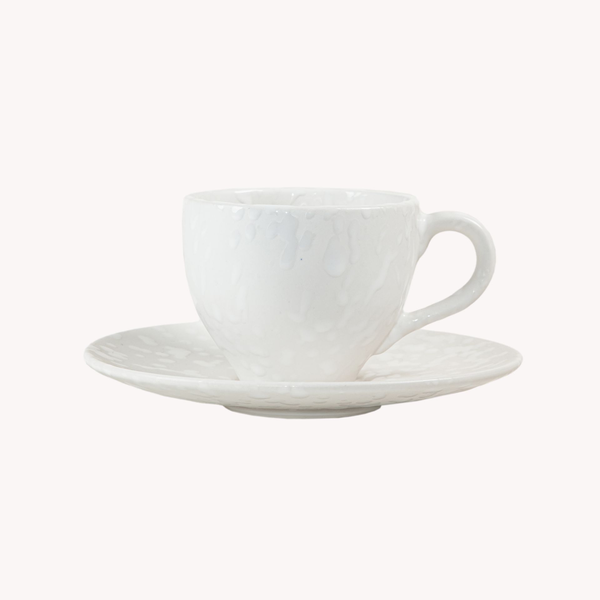 Чайная пара Изящная "Снег" #1