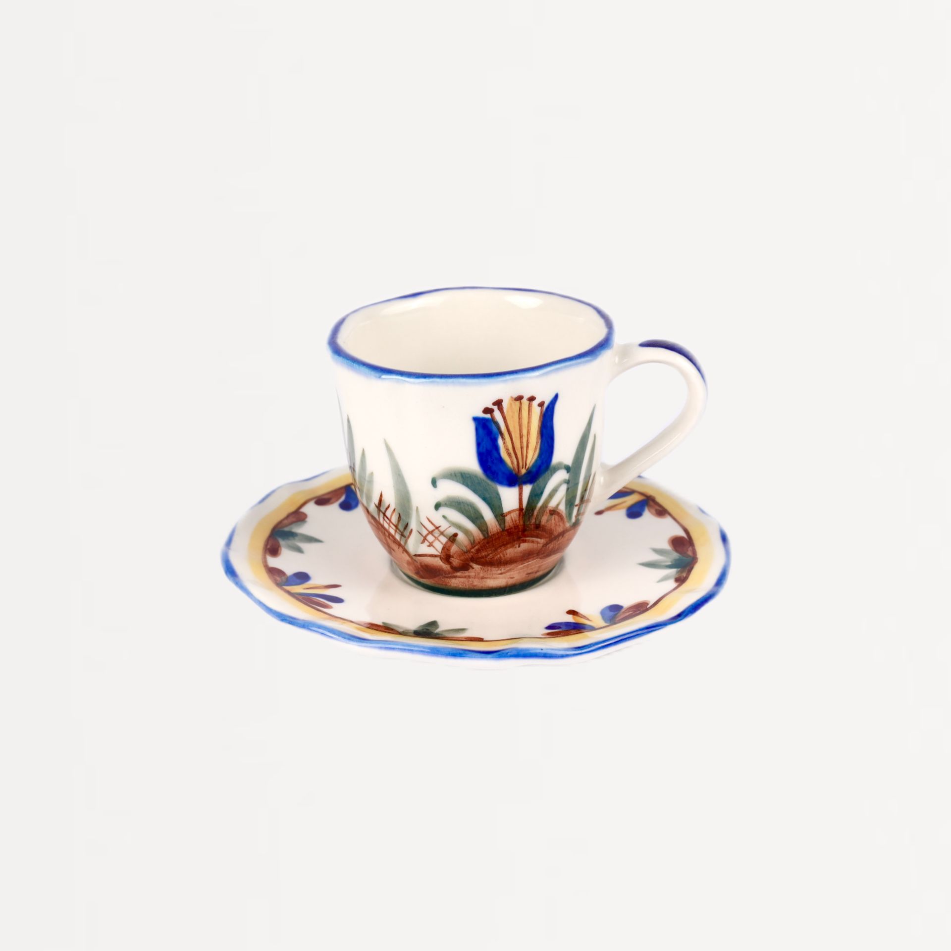 Чайная пара "Охота" Заяц - Олень #1