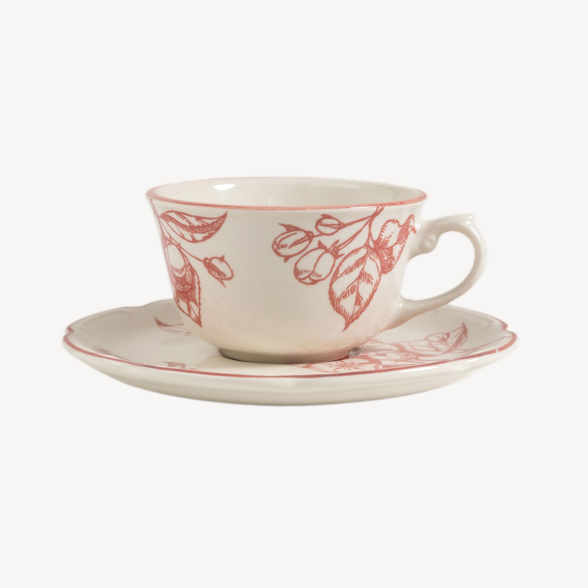 Чайная пара &quot;Яблони в розовом&quot; #1