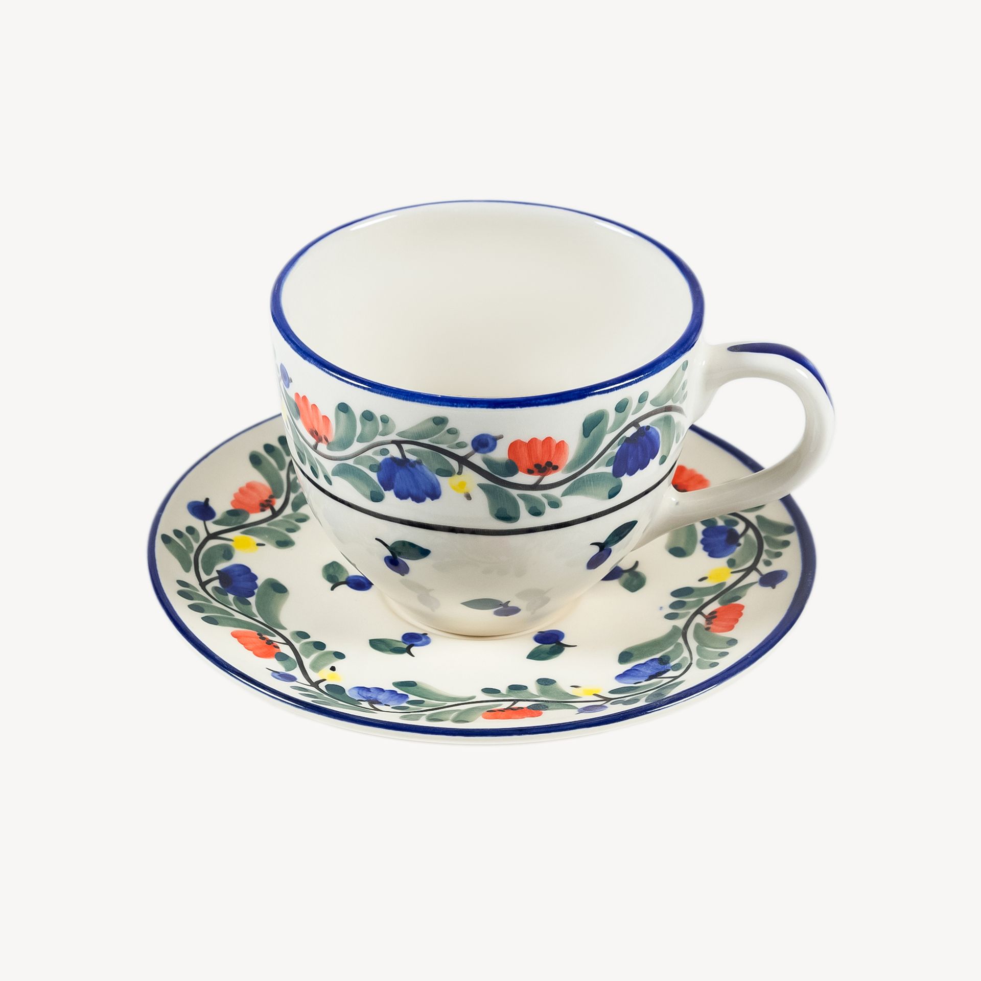 Чайная пара изящная &quot;Черника&quot; #1