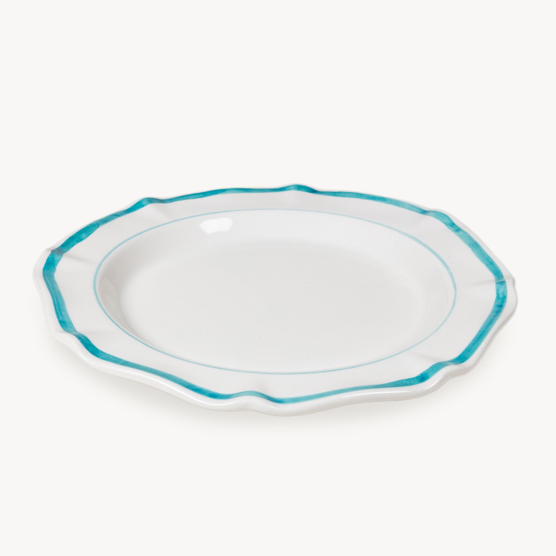 Тарелка &quot;Нерль. Ягодная&quot; Жимолость (широкая отводка) #0