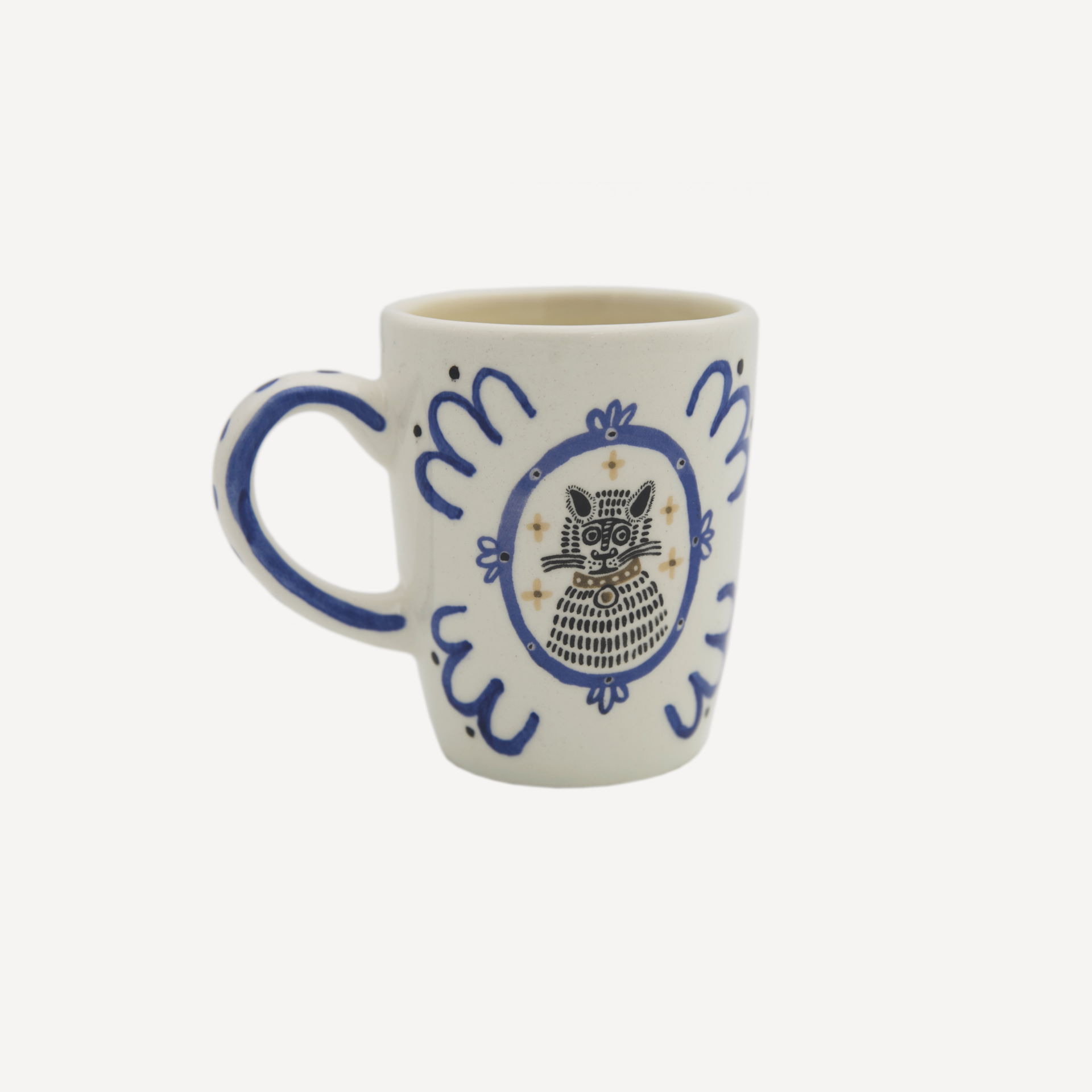 Бокал "Белый Кот-Черный Кот" #1