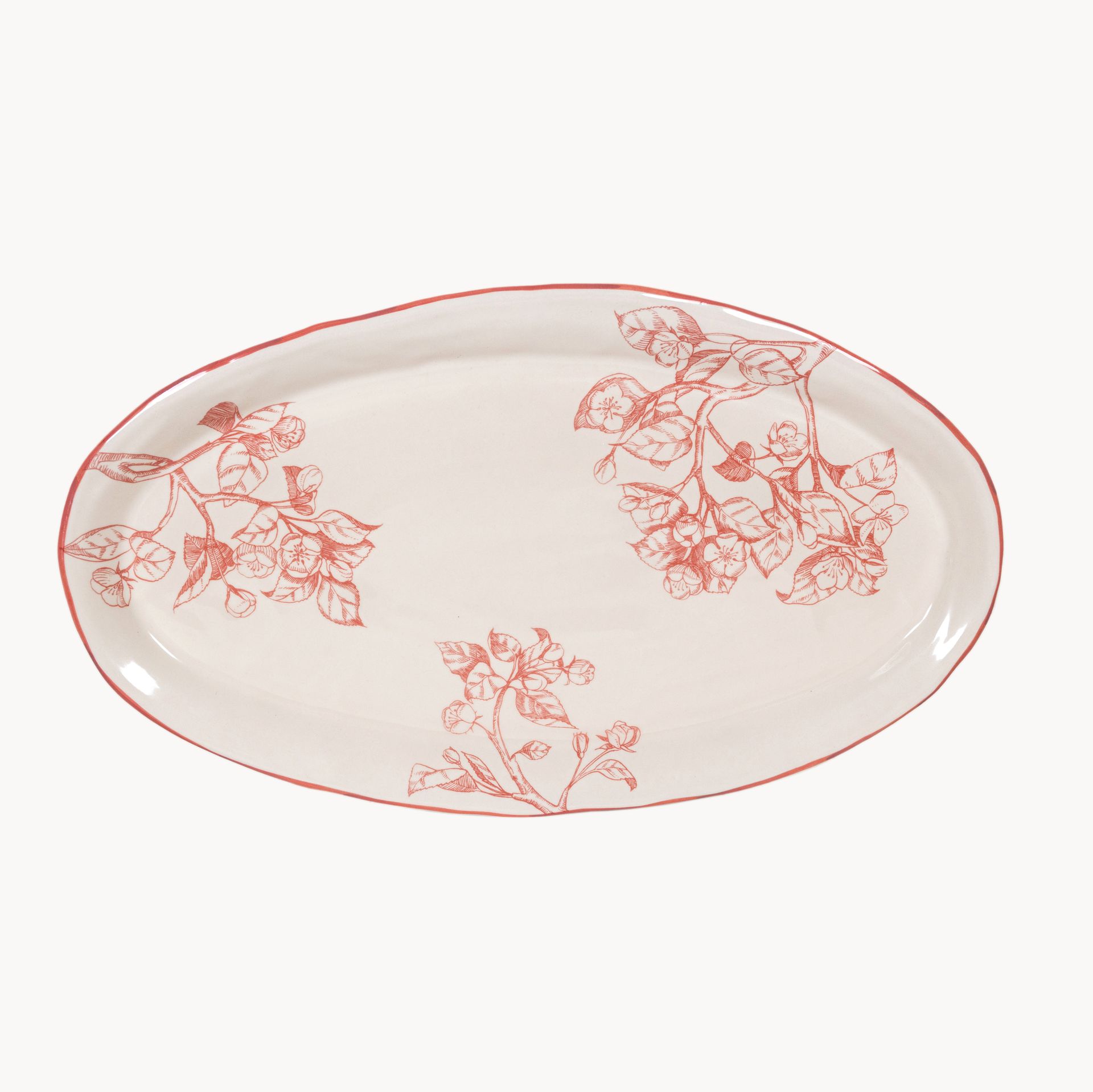 Блюдо Грот Мидии &quot;Яблони в розовом&quot; #1