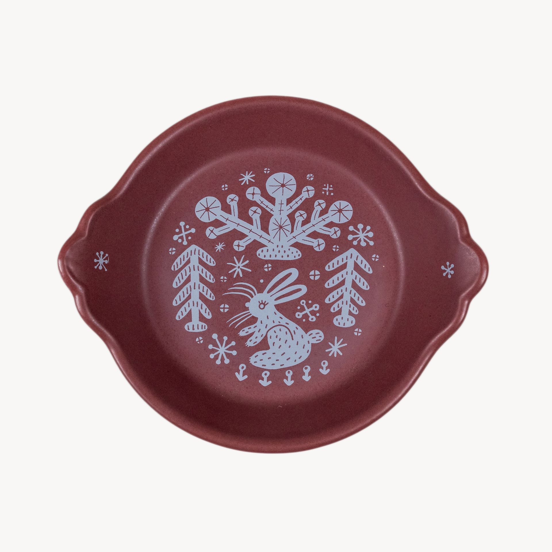 Тарелка лодочка «Заяц» #1