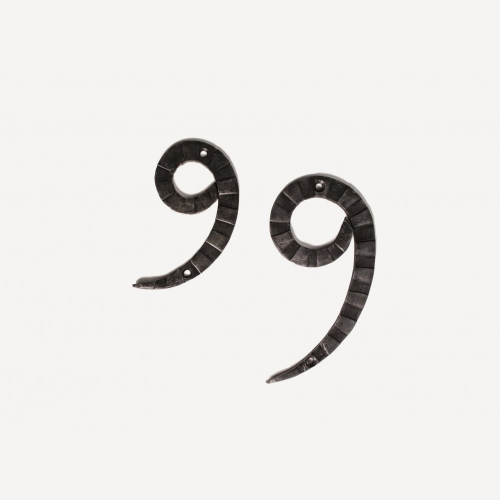 Кованая цифра &quot;9&quot; #0