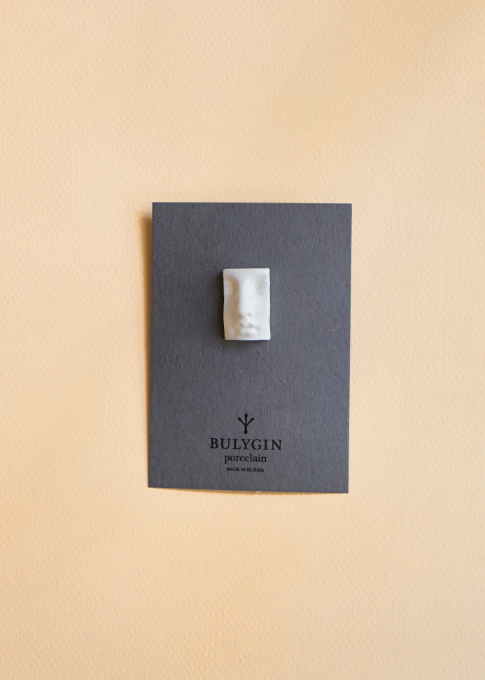 Брошь Нос античный #4