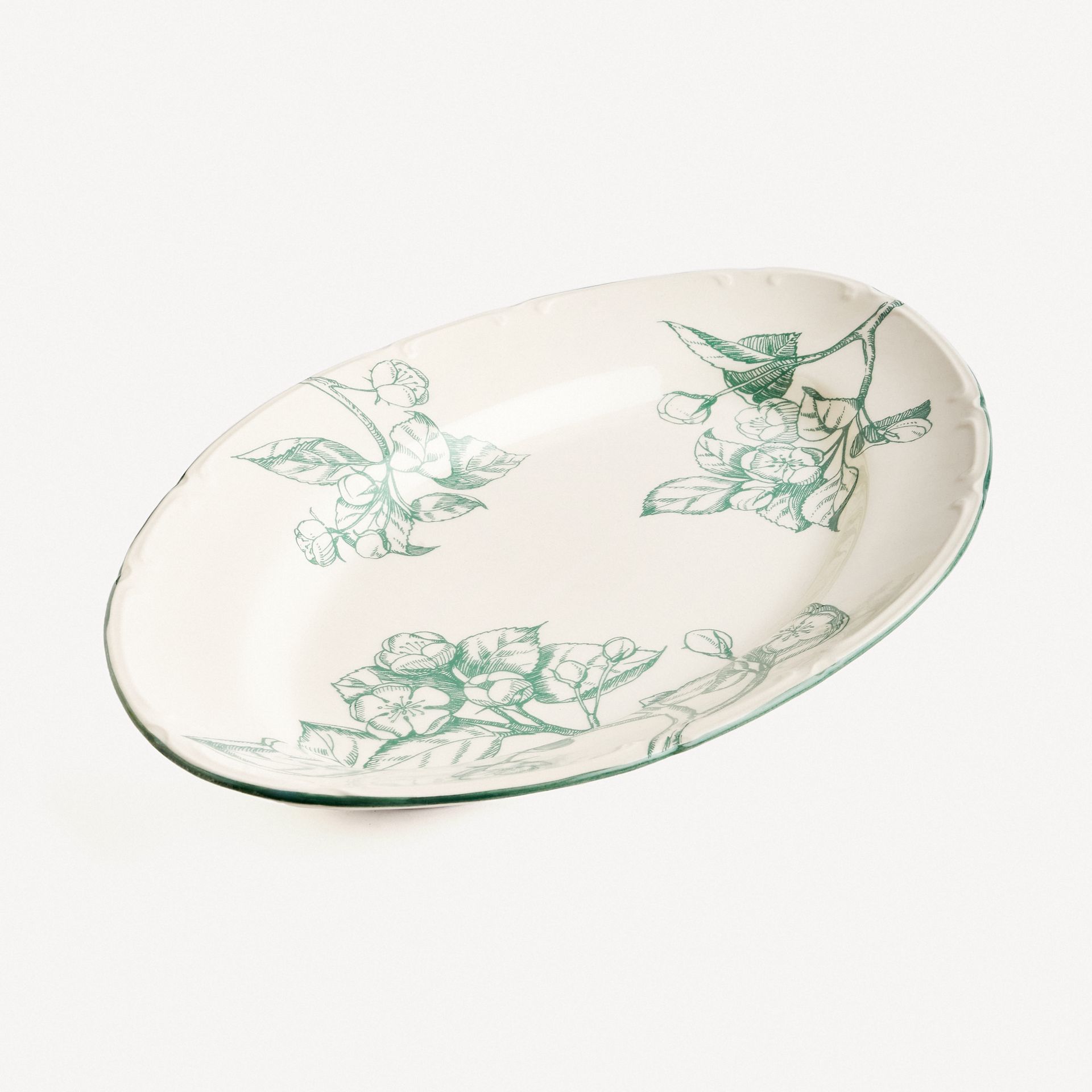 Блюдо овальное &quot;Яблоня&quot; #0