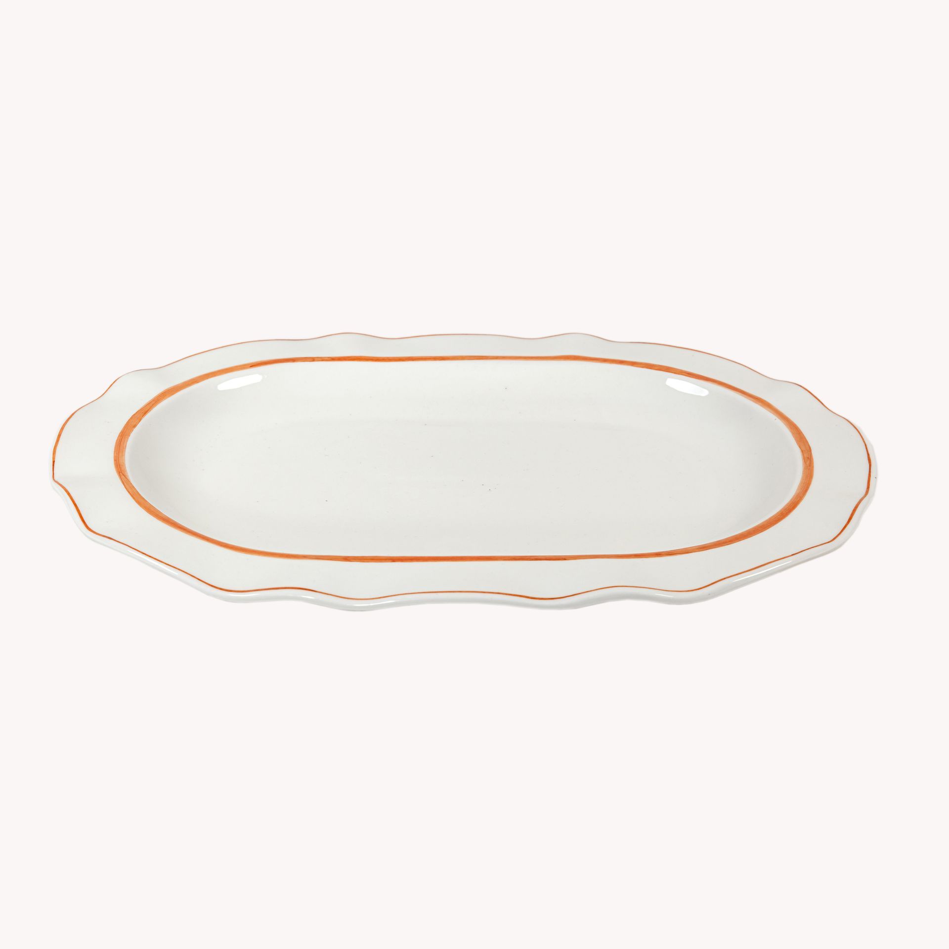 Блюдо овальное &quot;Нерль. Ягодная&quot; Морошка #1